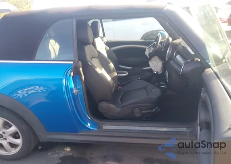 2009 Mini Cooper S из США, поврежденный, VIN WMWMS33579TG88580